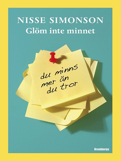 Title details for Glöm inte minnet by Nisse Simonson - Available